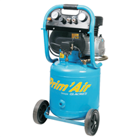 Compresseur air vertical monobloc monocylindre Lacme MM12/40V 12m3/h 40L 2.5 CV monophasé 8 bar