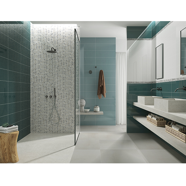 Décor mural pour faïence effet '"brillant" JOLLY Brillo - Multicouleur 20 CMx60 CM