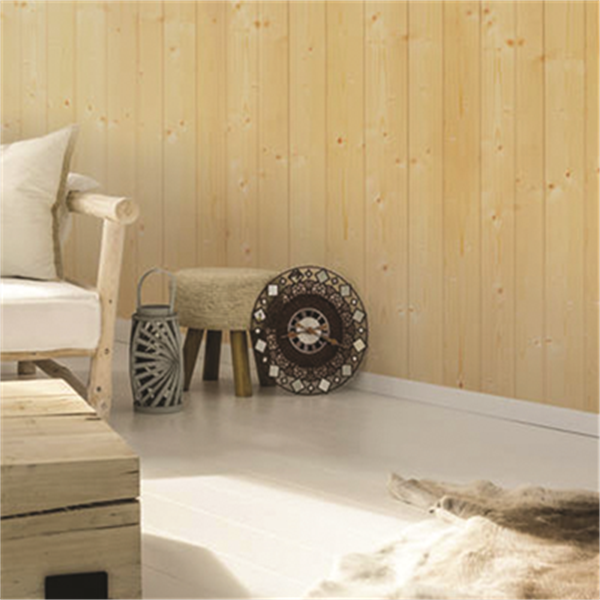 Lambris intérieur en sapin du nord non traité raboté - Profil Simple Mouchette - 10 x 90 mm - L.2,65 M