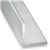 Cornière égale - Aluminium brut - 30 x 30 mm - épaisseur 1.5 mm - longueur 2.5 m