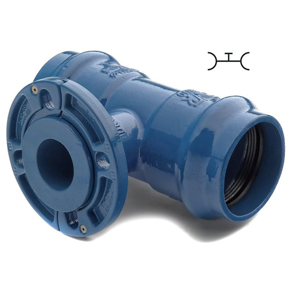 TE 2E PVC 160 BM DN100 PN10/16