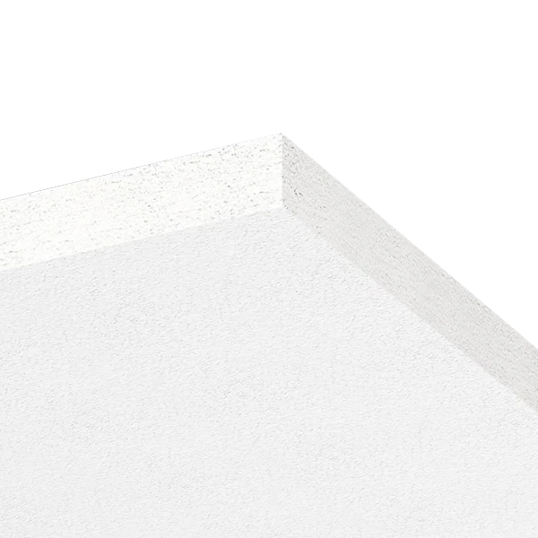 Dalle faux plafond 60,0 CM x 60,0 CM pour ossature T24 - Ecophon Hygiene Clinic A - Bords droits enduits - ép. 15,00 MM