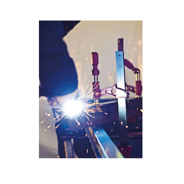 Serre-joint Piher Maxipress R - Tige 40x10 mm saillie 16 cm longueur 150 cm