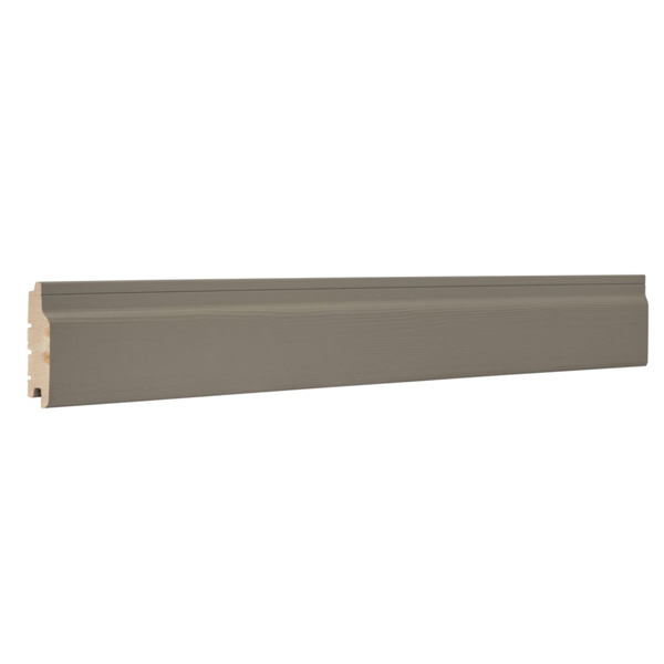 Bardage bois peint en Sapin du Nord de classe 3.1 - Extra Silverwood - Profil Line - 20,00 MM x 125,00 MM - Long. 4,15 M - Coloris Gris fossile