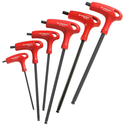 Clé Allen Extra-Longue KS TOOLS 2,5 Mm - Sphérique Et Robuste Pour Accès Difficiles
