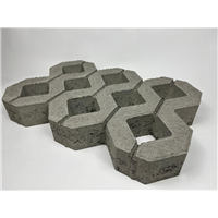 DALLE GAZON 60X40X8 GRIS /      M2