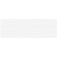 Carrelage pour mur intérieur en grès cérame émaillé - Blanc Gales - 90 x 30 cm - ép. 8,5 mm