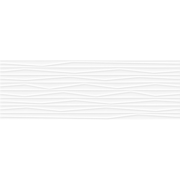 Carrelage pour mur intérieur en grès cérame émaillé - Blanc Gales - 90 x 30 cm - ép. 8,5 mm