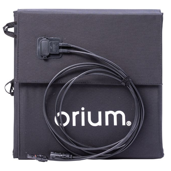 Panneau solaire pliant IZYWATT Orium - capacité 400W - avec adaptateur MC4 sacoche de transport et câble de 2 mètres