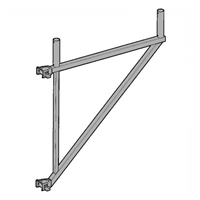 Console de déport Altrad J00089 pour échafaudage Vito 49 - longueur 0,90 m - charge max 400 kg/m²