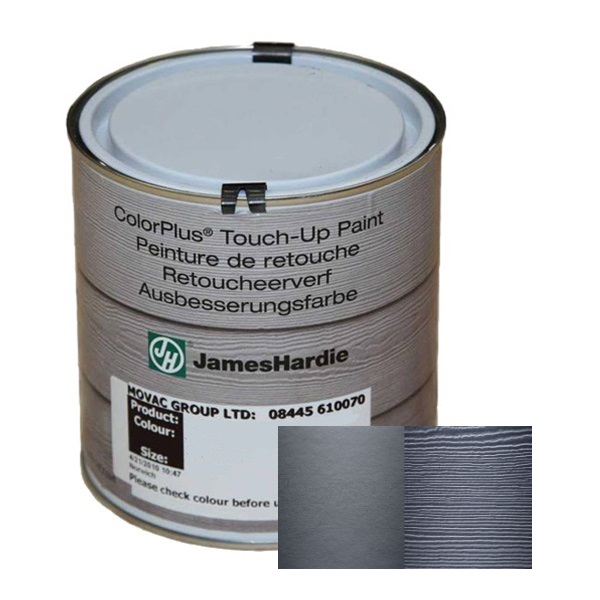 Peinture de retouche ColourPlus pour traitement chant bardage James Hardie - pot de 500 ml - Bleu du soir