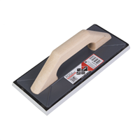 Taloche pour joints céramiques monobloc en caoutchouc - 25 x 11 x 8 cm - Manche en bois