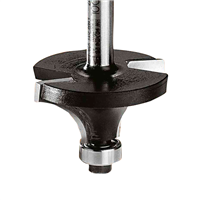 Fraise à profiler quart de rond pour moulures HW S8 Festool - Queue Ø 8 mm - Rayon 3 mm