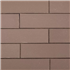 Plaquette de parement en terre cuite - 28 x 5 cm - ép. 1,4 cm - Gris perle