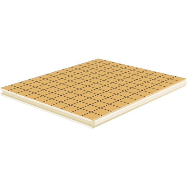 Dalle Lisse Slyboard R=2,4-Ep=52mm- Paq : 1,2m²x9 = 10,8m²-Camion complet