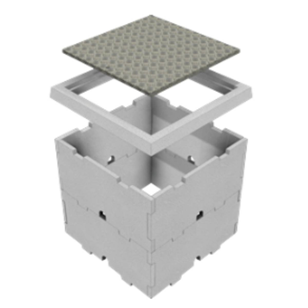 Couvercle pour bac 70x35