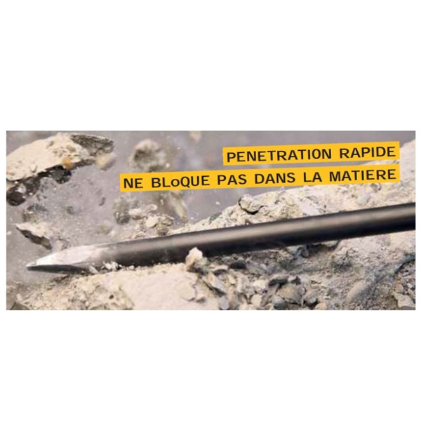 Pic béton hélicoïdal 322 Diager SDS-Plus SDS-Max 14 x 250 mm