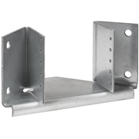 Sabot d'angle maçonné Simpson SAMI pour ferme en bois de 76 x 116 mm - en acier galvanisé ép. 4 mm