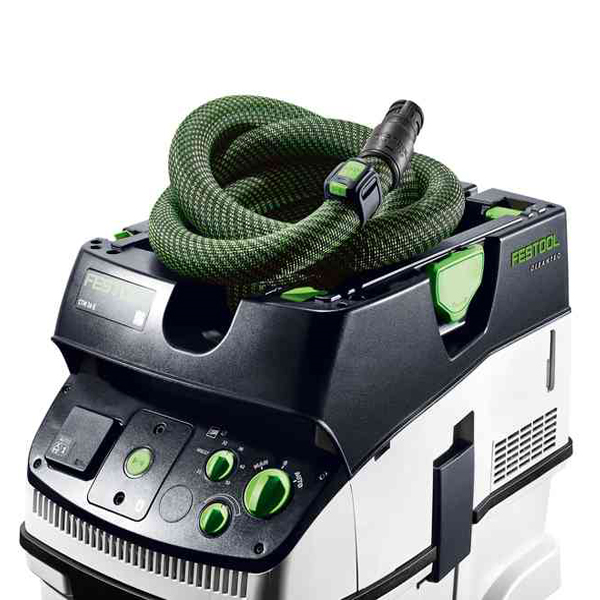 Aspirateur Festool CTM 36 E Cleantec avec tuyau d'aspiration lisse