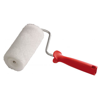 Rouleau de peinture chantier pour monocouche L'Outil Parfait - Polyester 18 mm - Monture perchable