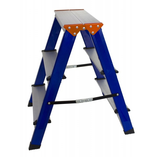 Marchepied en aluminium Edma 3 marches ultra léger