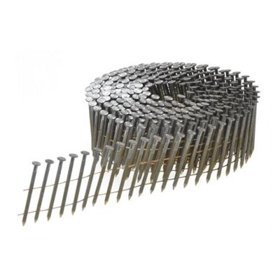 Pointe annelée galvanisée Bostitch en rouleau pour cloueur pneumatique - 2,5 x 64 mm - boîte de 9000