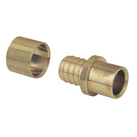 Raccord à glissement PER Ø16 et à souder sur tube cuivre Ø14