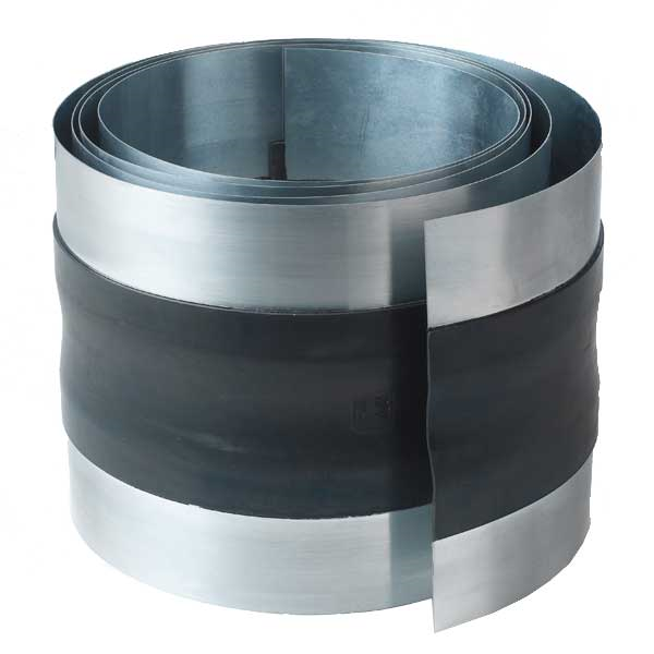Joint de dilatation pour gouttière zinc et chéneau - T39 - Largeur 390 MM - Longueur 6,00 M