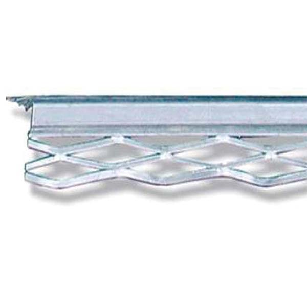 Protège angle déployé Gypso pour angle sortant de cloison en plaque de plâtre - 25,0 MM x 25,0 MM - 2,50 M