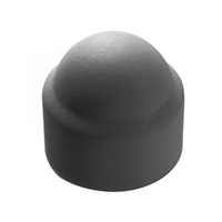 Cache écrou hexagonal - Diamètre M16 - Polyéthylène - Coloris gris - Boîte de 50