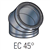 Angle 45° 80-130