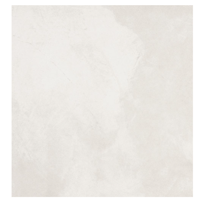 Carrelage intérieur grès cérame émaillé rectifié effet béton Touch - 71,5 CM x 71,5 CM - ép. 9,50 MM - Bianco