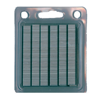 Agrafe série A en acier galvanisé pour cloueur pneumatique Alsafix - longueur 16,0 MM - boîte de 10000