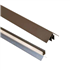 Profil de finition pour angle de bardage Weo - Aluminium - 50 x 50 mm - Longueur 3,00 M - Coloris Teak