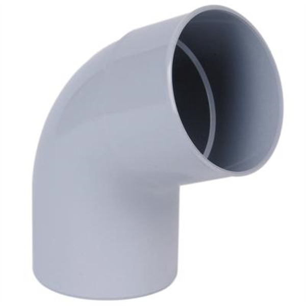 Coude mâle-femelle à 67°30 pour tube de descente Diam. 100 mm CT6GT