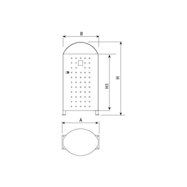 CORBEILLE DARA 95LTS.