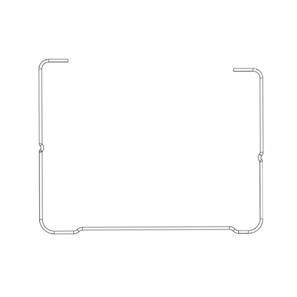 Montant d'ossature métallique Gypso 48/35 pour cloison et contre-cloison - long. 2,50 M