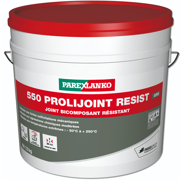 Pack PAREXLANKO - Colle-Joint époxy blanc - 3 kg - Mastic silicone