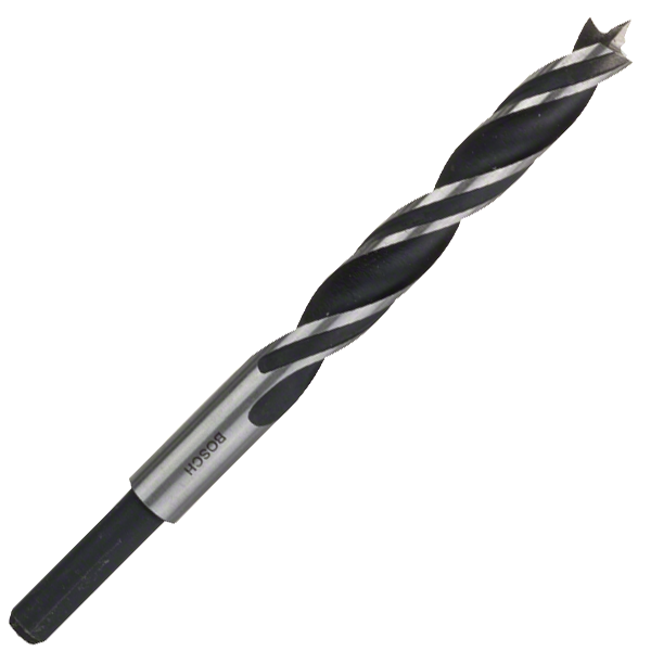 Mèche à bois hélicoïdale Bosch standard diamètre 12 mm queue de 10 mm