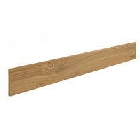 Plinthe de carrelage effet bois en grès cérame émaillé - Nodis - 6 x 60 cm - Natural
