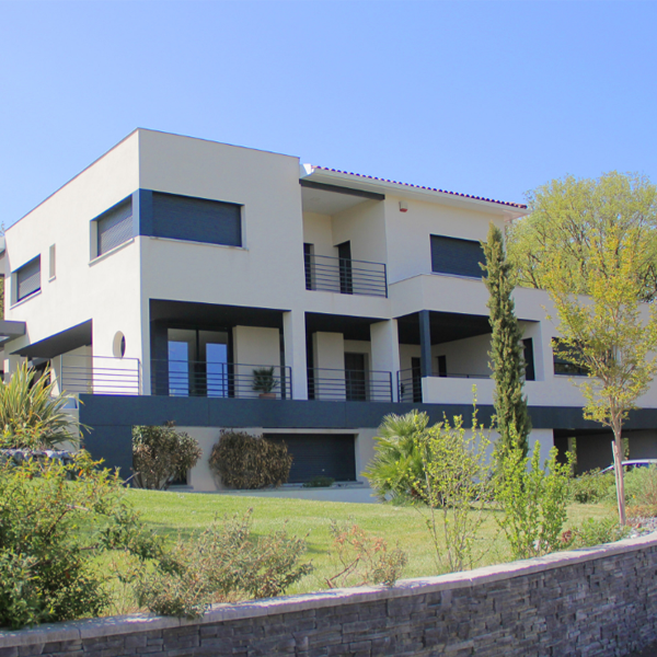 Enduit monocouche semi-allégé à grain fin PRB Superbrut type OC2 - Ton pierre - sac de 20 kg