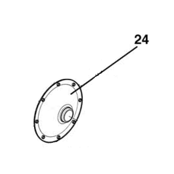 Flasque intérieure pour bétonnières BI 190 F et BI 190 TF