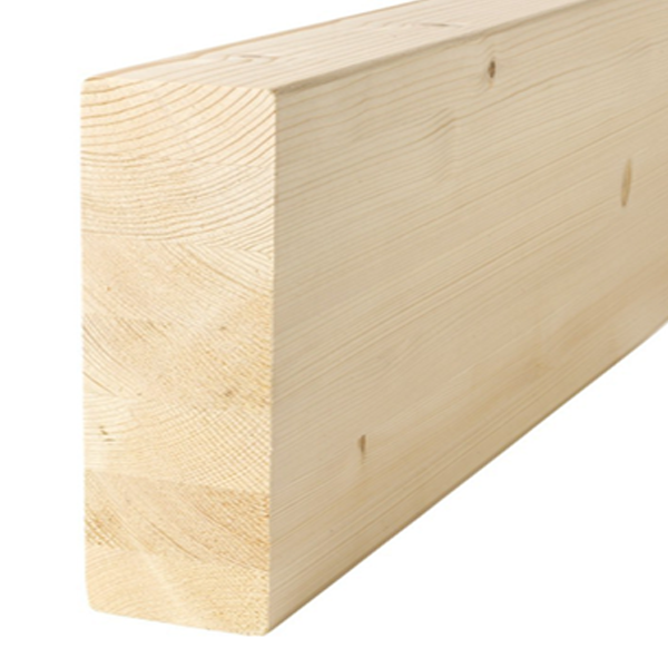 Lamellé-collé en sapin GL24H - bois non traité - 90 x 320 mm - longueur 3,50 M