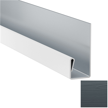 Profil de terminaison MetalTrim pour bardage VL Hardie Plank - alu Gris anthracite - longueur 3,00 M