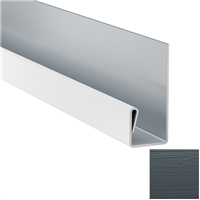 Profil de terminaison MetalTrim pour bardage VL Hardie Plank - alu Gris anthracite - longueur 3,00 M