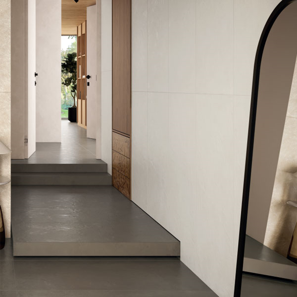 Carrelage effet pierre pour sols et murs en grès cérame - Natural Resine - 60 x 120 cm - ép. 9 mm - Panna