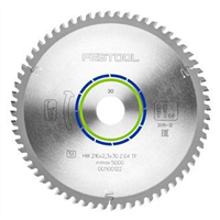 Lame de scie spéciale Festool 216 x 2.3 x 30 TF64 pour KS 60