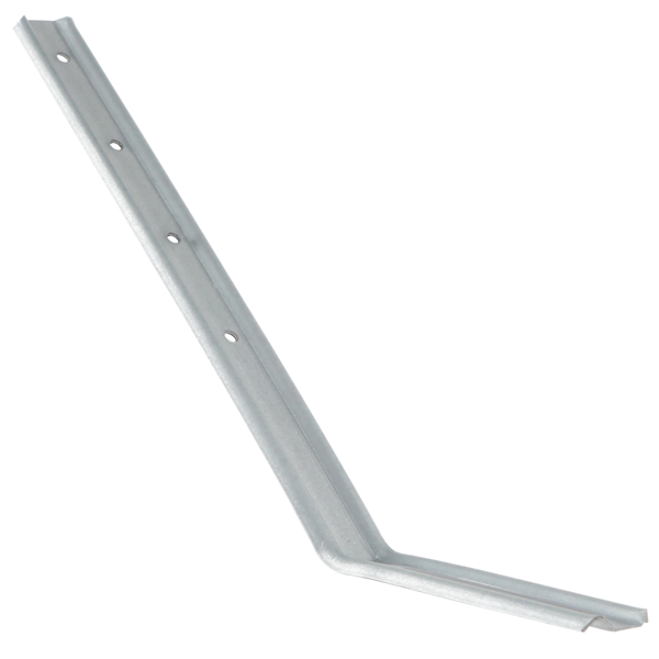 Queue emboutie acier pré-galvanisé feuillard 12/10ème tige droite - longueur 250 mm