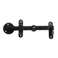 Loquet de sécurité pour volets en bois classiques CQFD - longueur 225 mm - acier noir