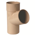 Culotte cylindrique mâle/femelle Nicoll pour tube de descente - Diamètre 100 mm - Angle 67°30 - Techtan Sable